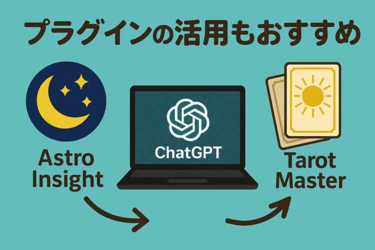 ChatGPT占いはプラグインもおすすめ