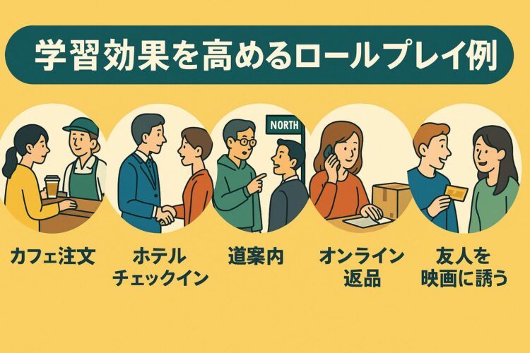 学習効果を高めるロールプレイ集